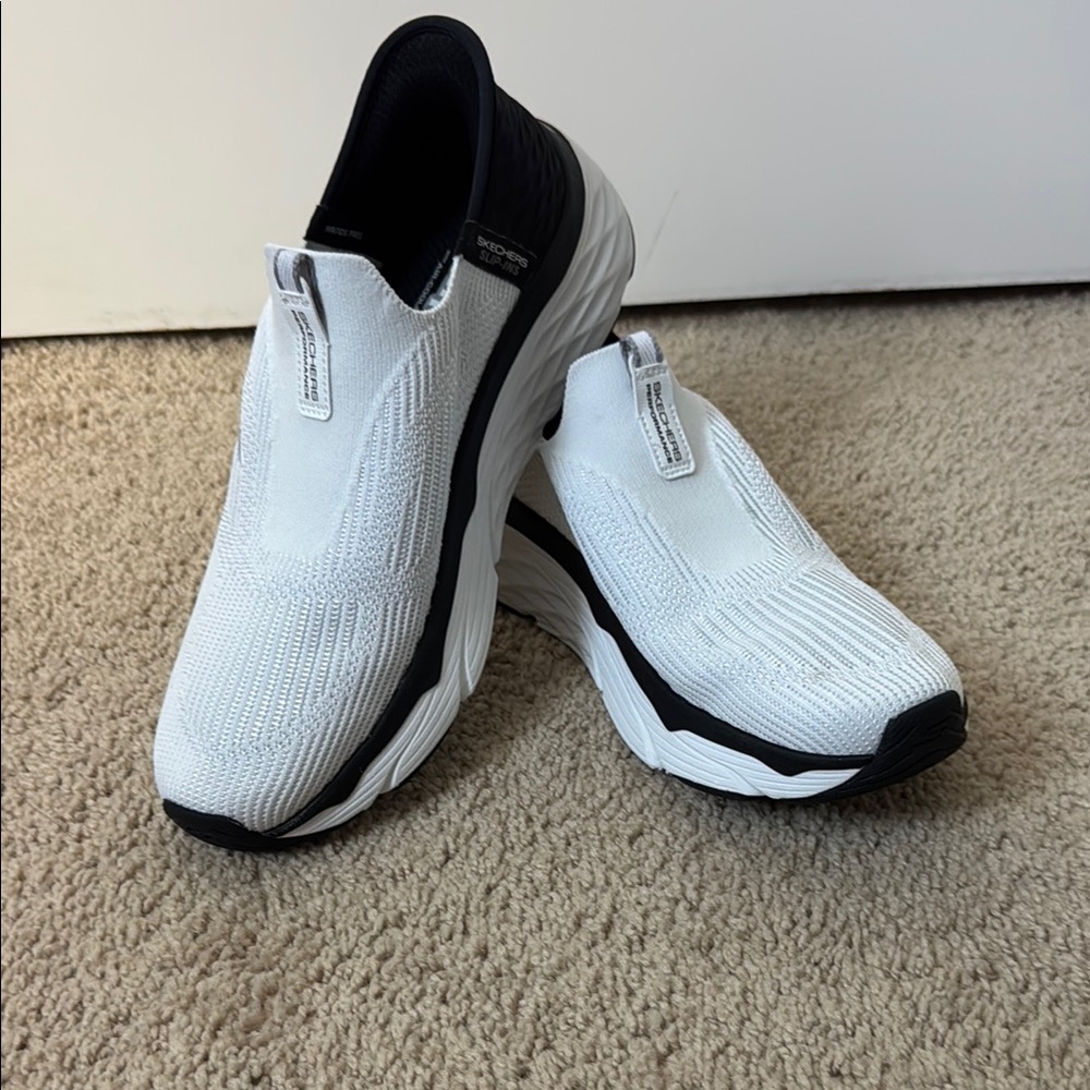 Skechers Women’s White Slip-On Shoes